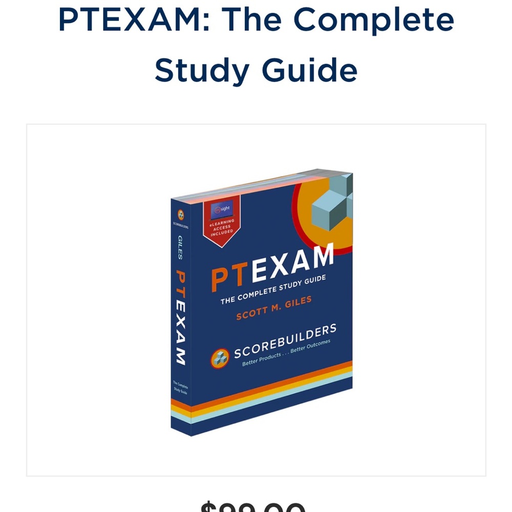 PTEXAM Study Guide by Scorebuilders